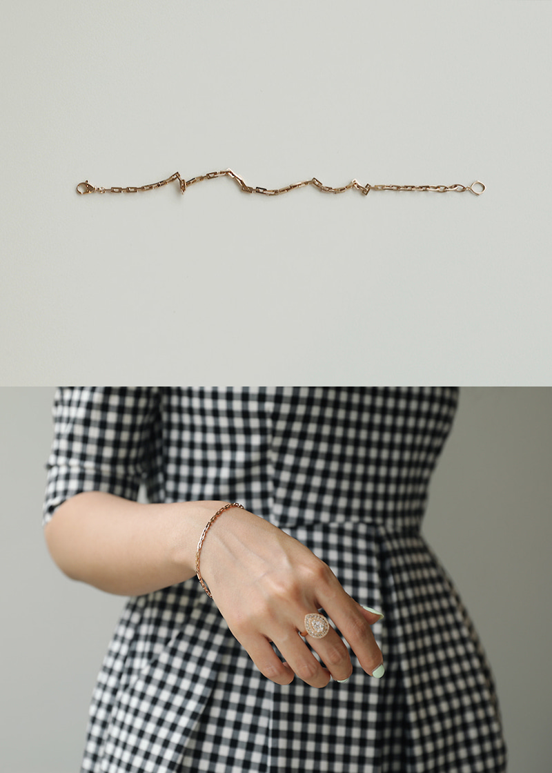 Lux Chain Bracelet 18K 럭스 체인 팔찌